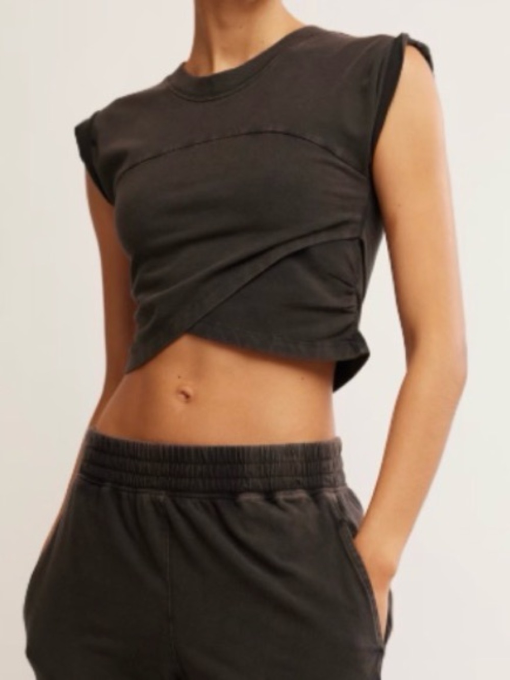 Free People FP Movement Hot Shot Crossover Top - Picture 3 of 6